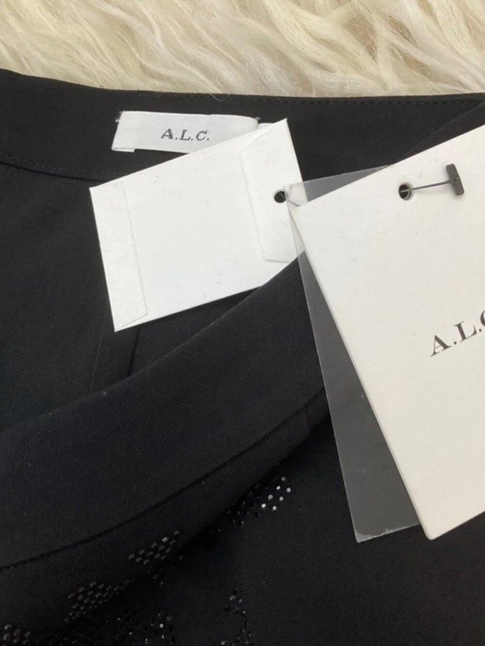 A.L.C. Crystal Embellishments Knee-Length Skirt 1600 - Picture 6 of 9